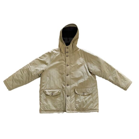 J. Crew Other - Vintage J Crew Oarsman Parka Jacket Coat Men’s Size Large Tan Khaki 90’s Lined